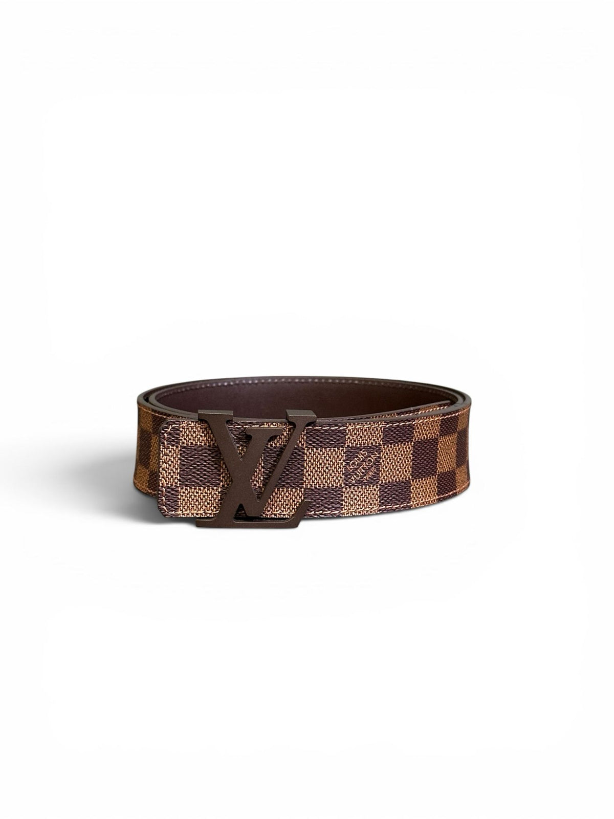 LOUIS VUITTON INITIALES REVERSIBLE BELT BROWN 40MM