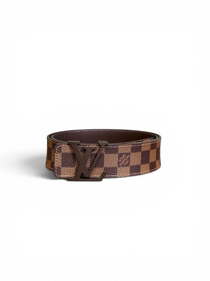 LOUIS VUITTON INITIALES REVERSIBLE BELT BROWN 40MM
