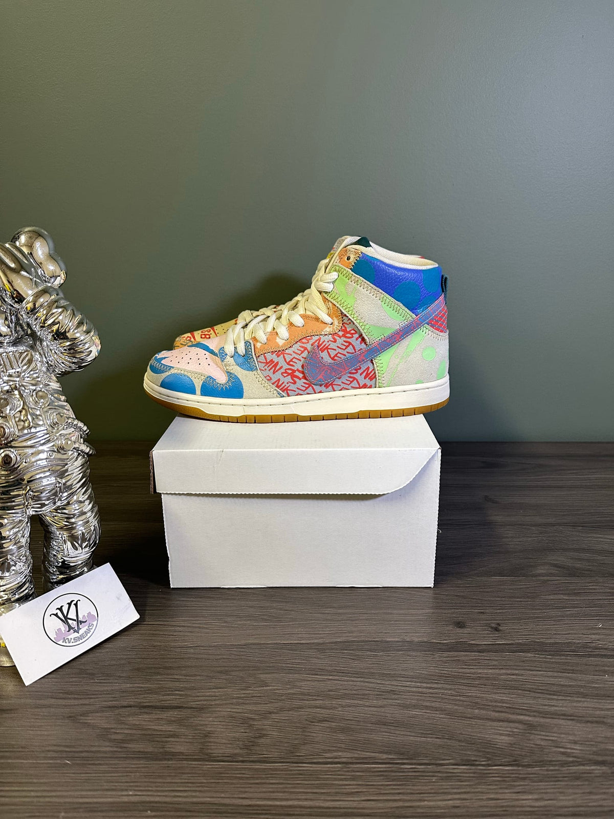 Nike SB Dunk High Thomas Campbell What the Dunk
