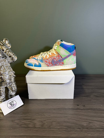 Nike SB Dunk High Thomas Campbell What the Dunk