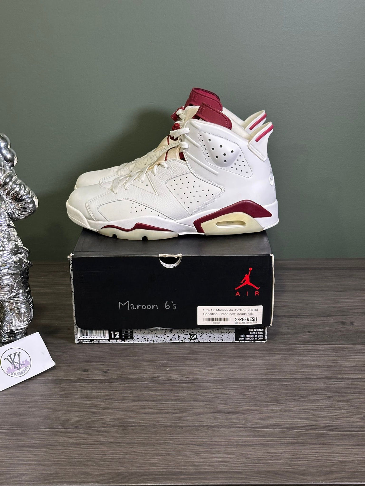 Jordan 6 Retro Maroon (2015)