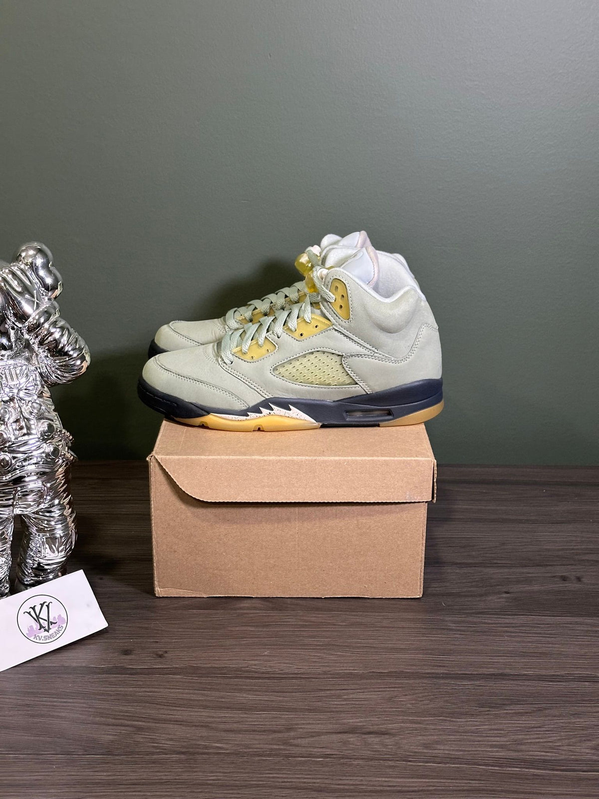 Jordan 5 Retro Green Bean (2022) (GS)