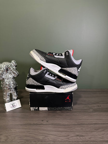 Jordan 3 Black Cement 2018