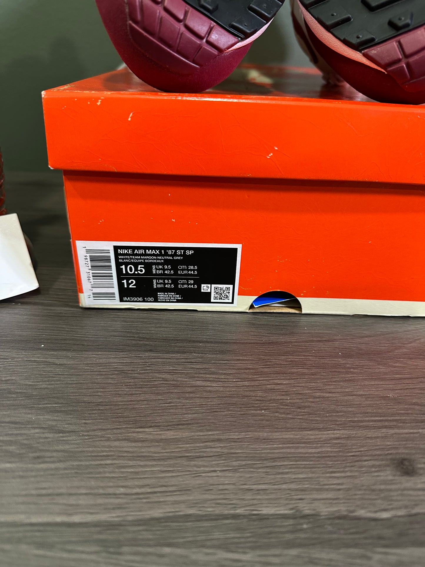 Air Max 1’87 Stranger Things Steve Harrington