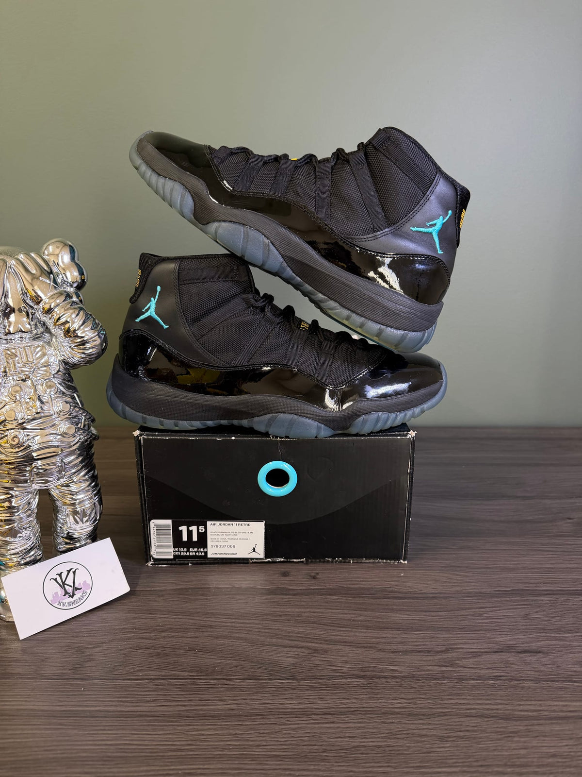 Jordan 11 Retro Gamma Blue (2013)
