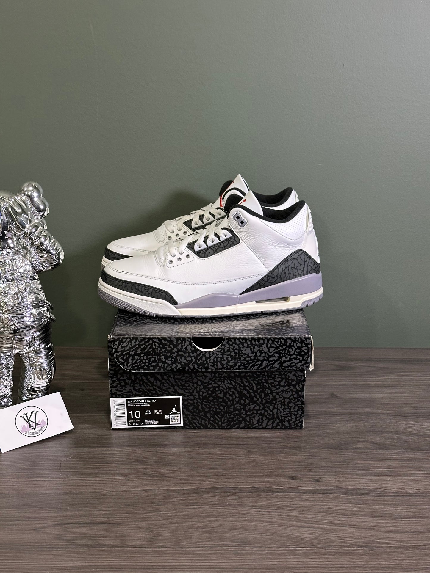Jordan 3 Cement Grey