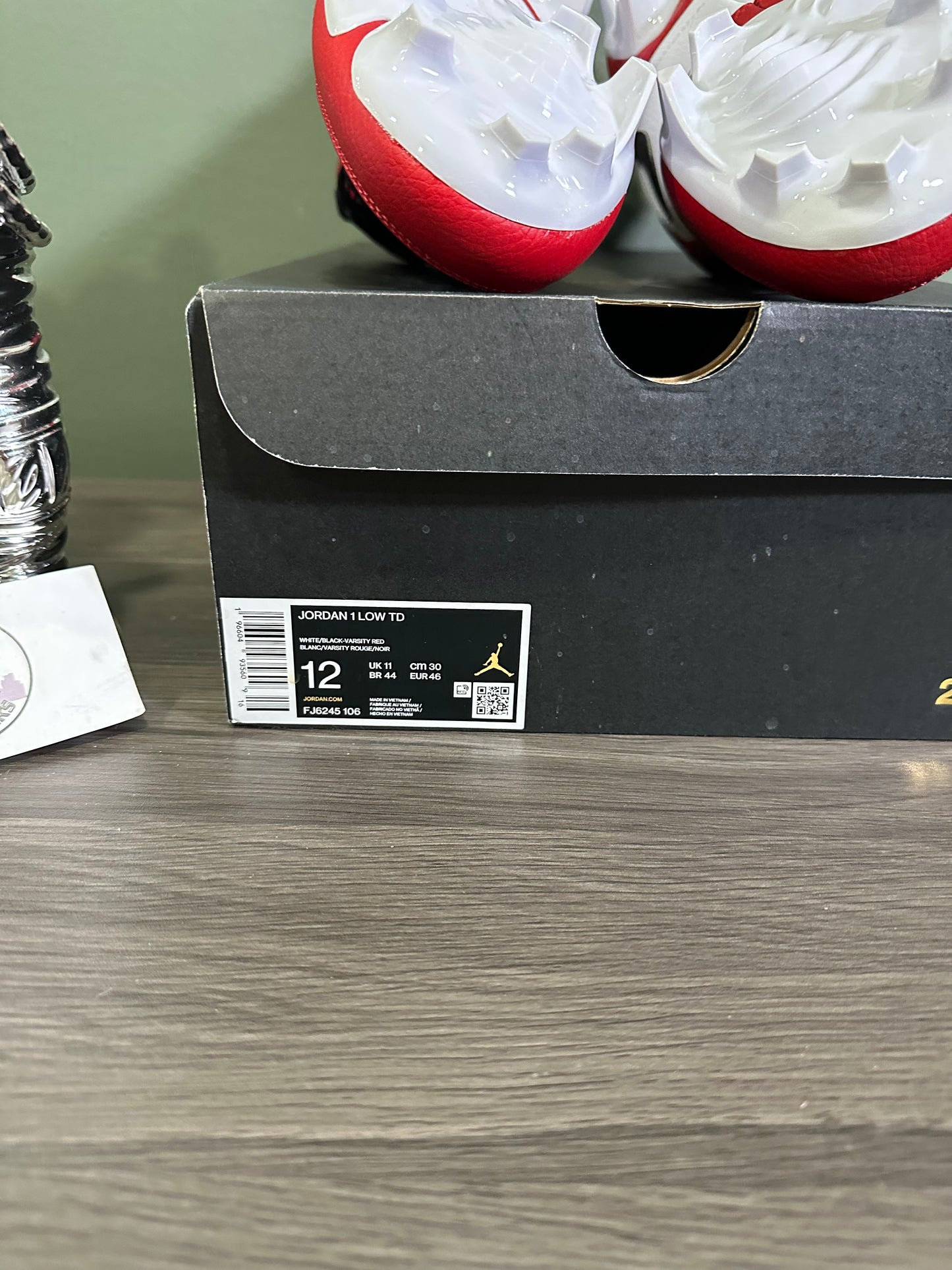 Jordan 1 Low TD Cleat Chicago