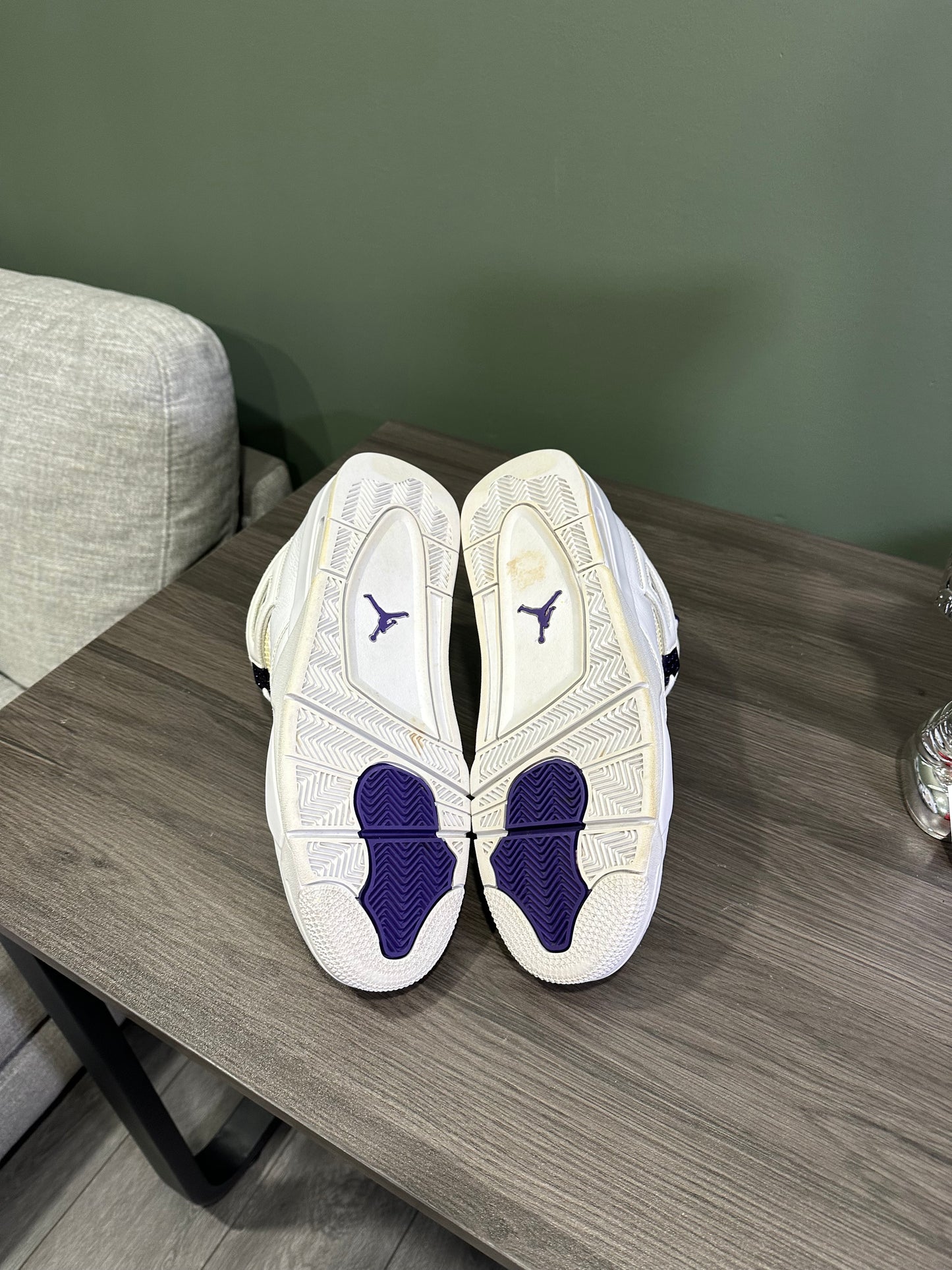 Jordan 4 Metallic Purple