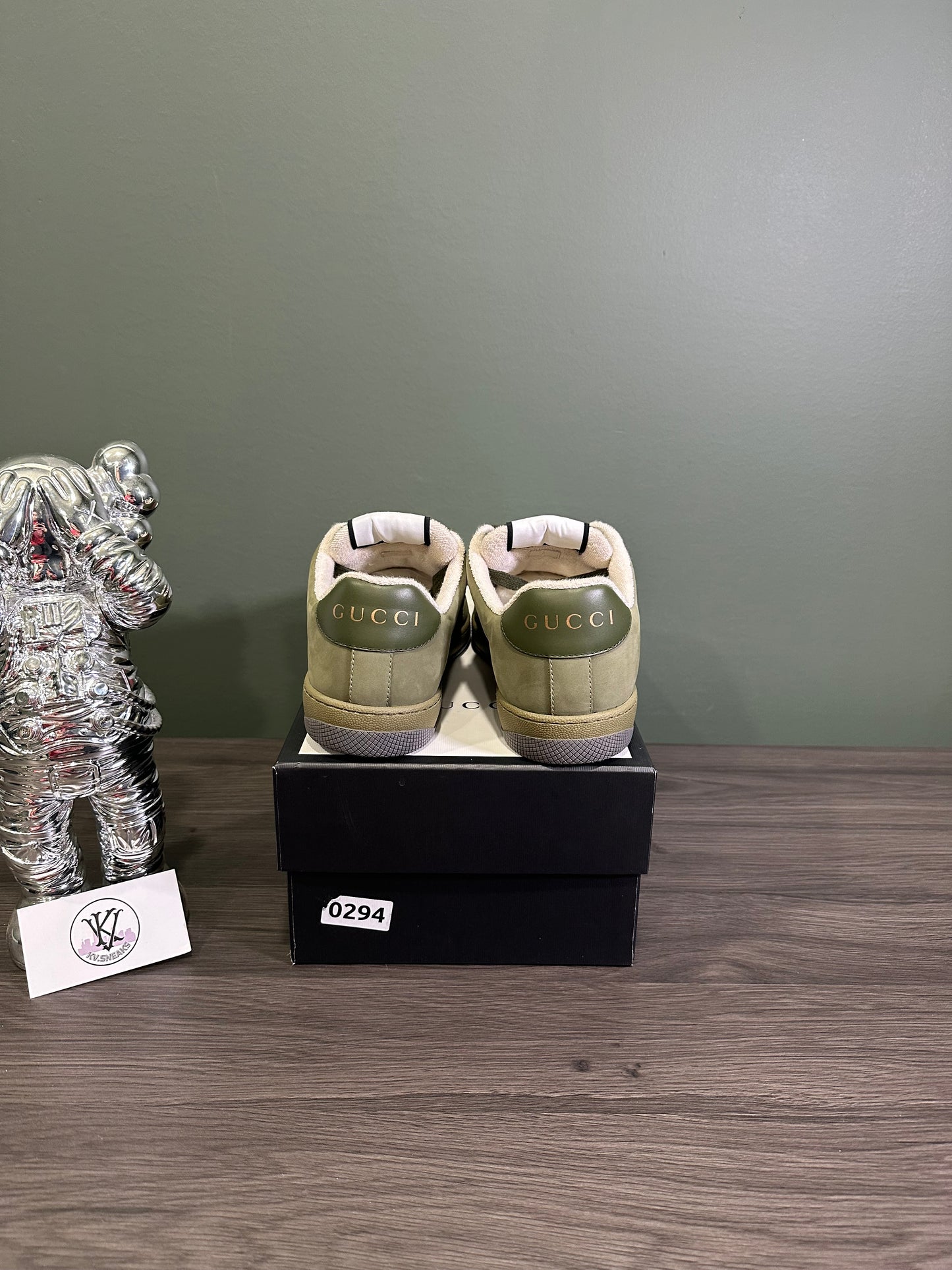 Gucci Screener Web-Stripe Green