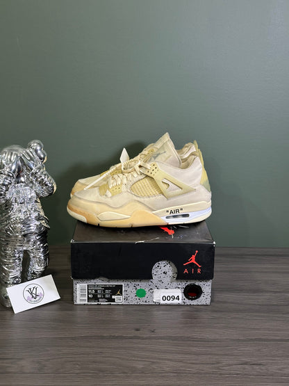 Jordan 4 Off-White Sail