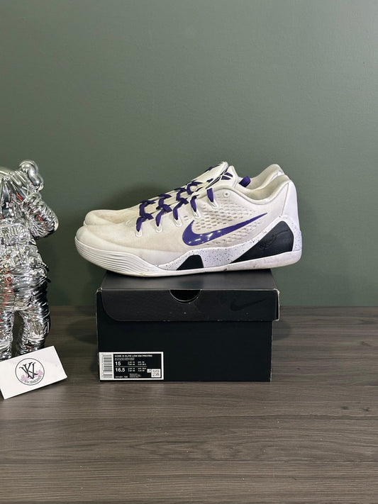 Nike Kobe 9 Elite Low EM Protro White Court Purple