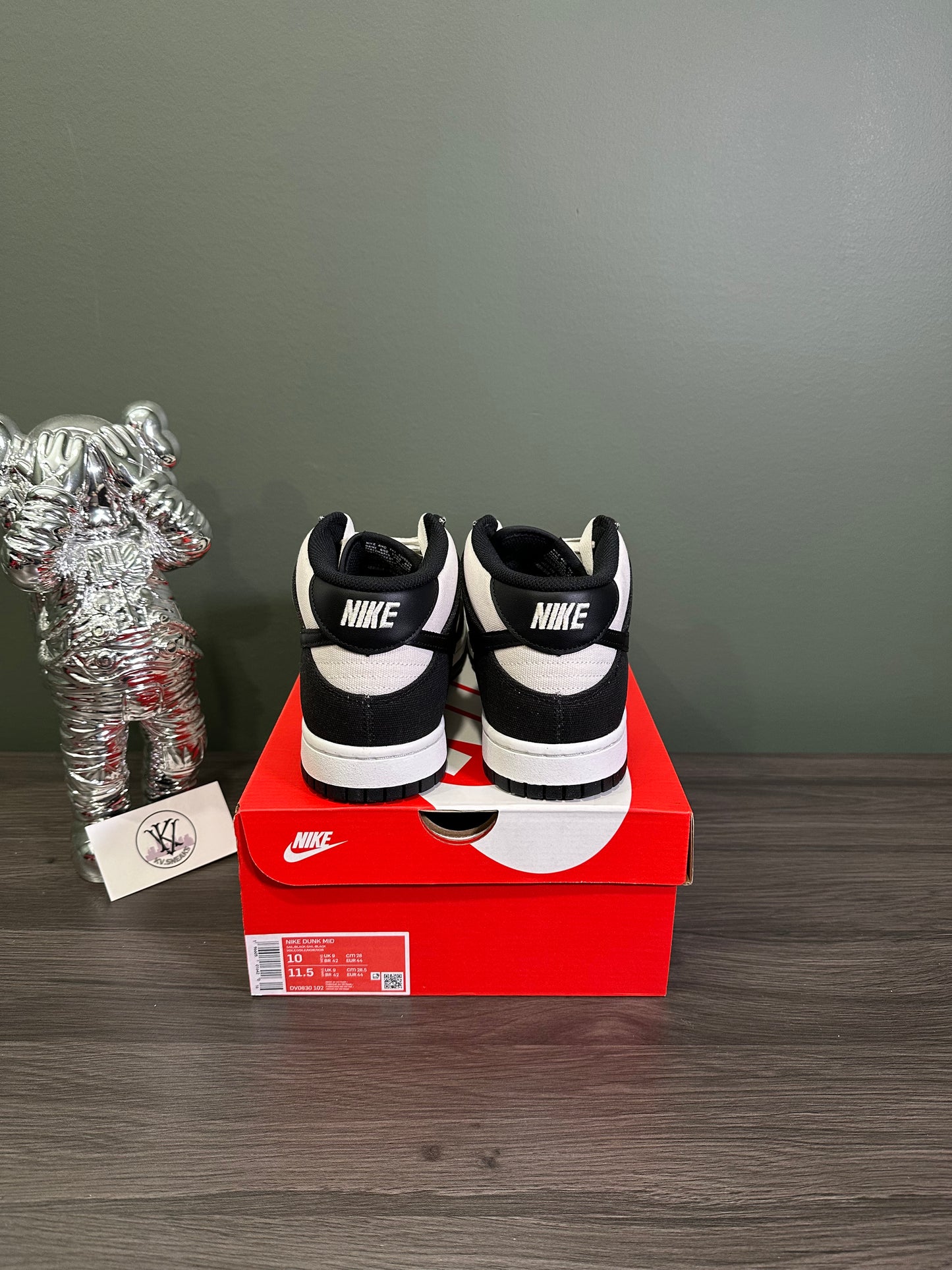 Dunk Mid Canvas Panda