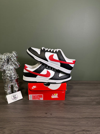 Dunk Low Red Swoosh Panda
