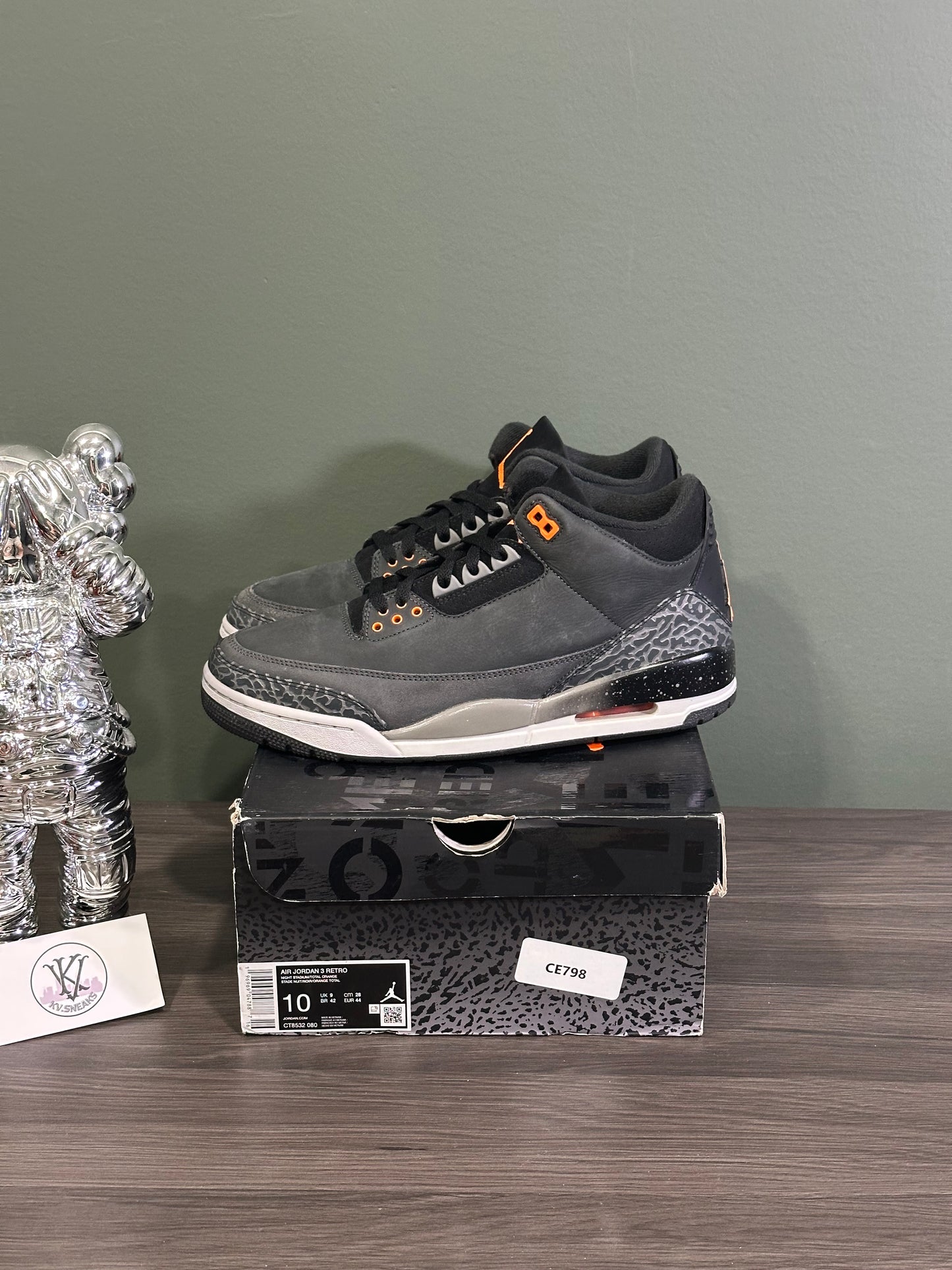 Jordan 3 Fear Pack 2023