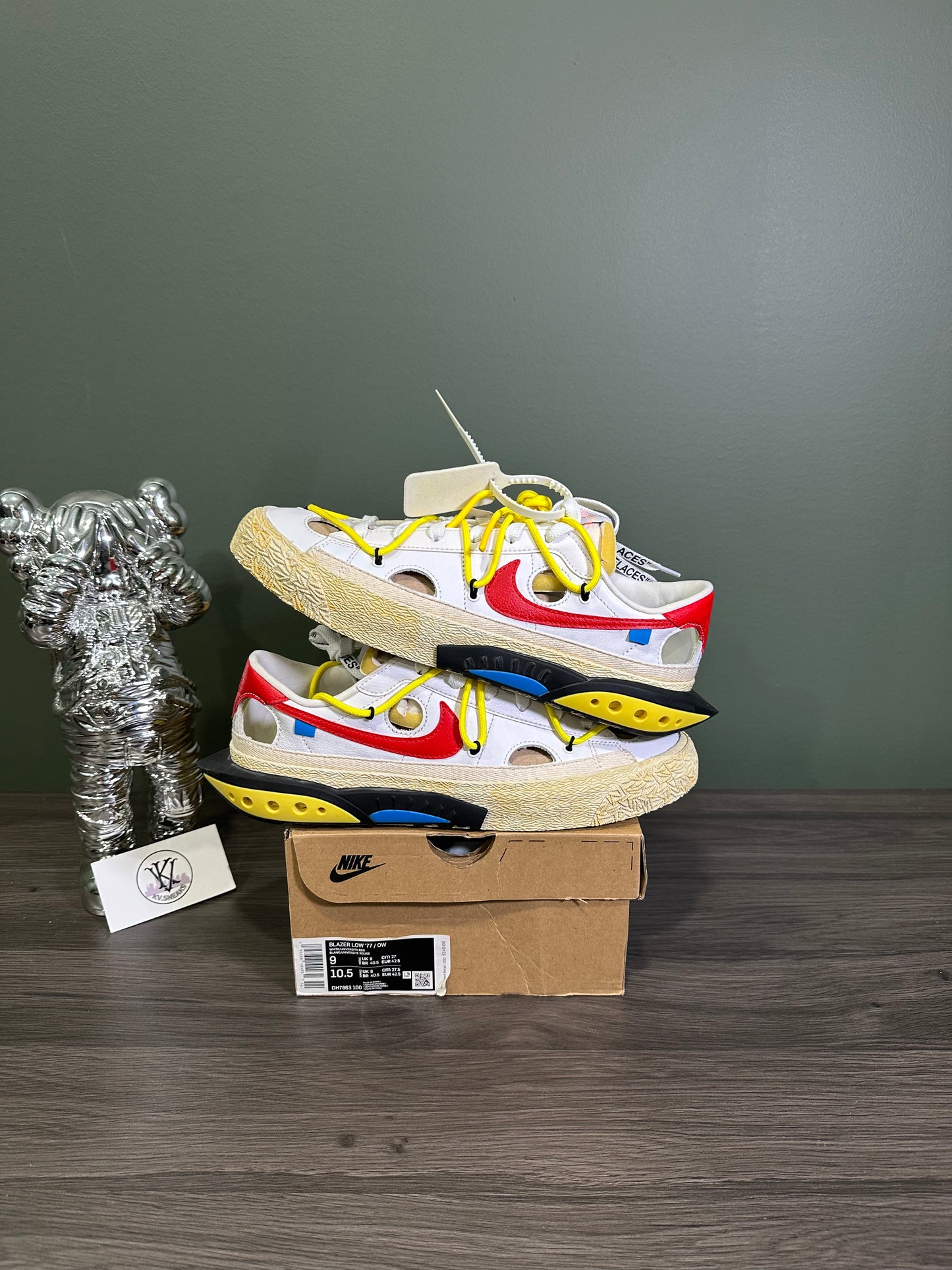 Nike Blazer Low Off-White University Red