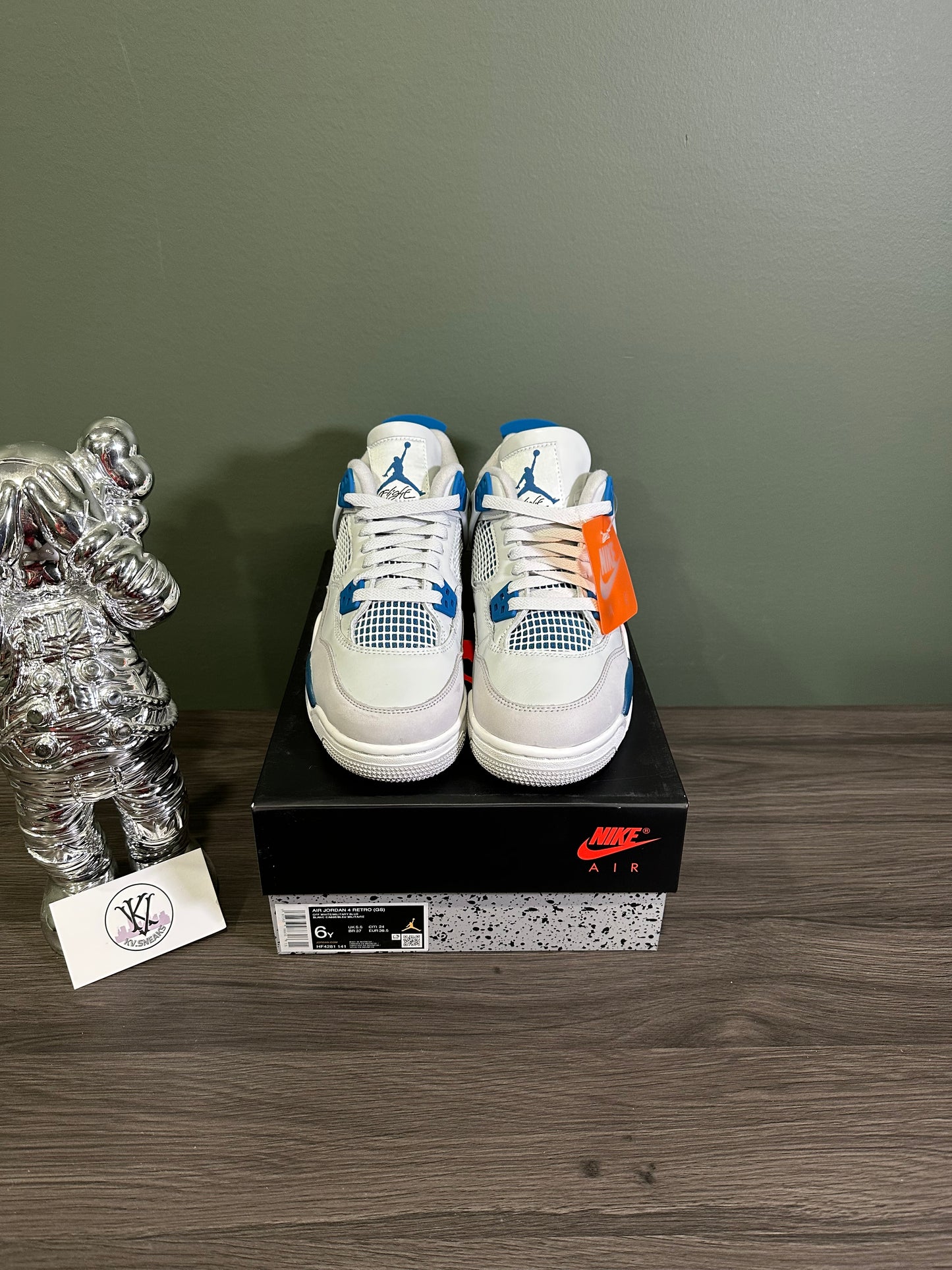 Jordan 4 Military Blue 2024 (GS)