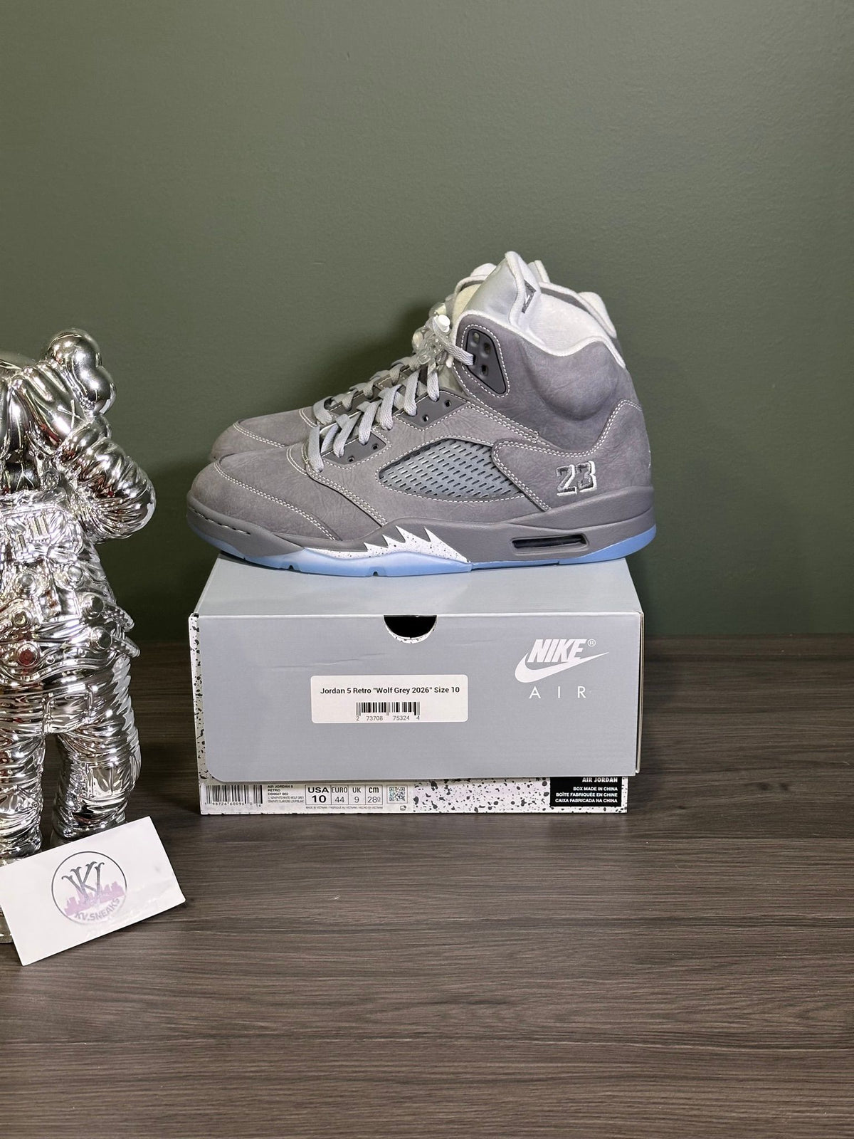 Jordan 5 Retro Wolf Grey (2026)