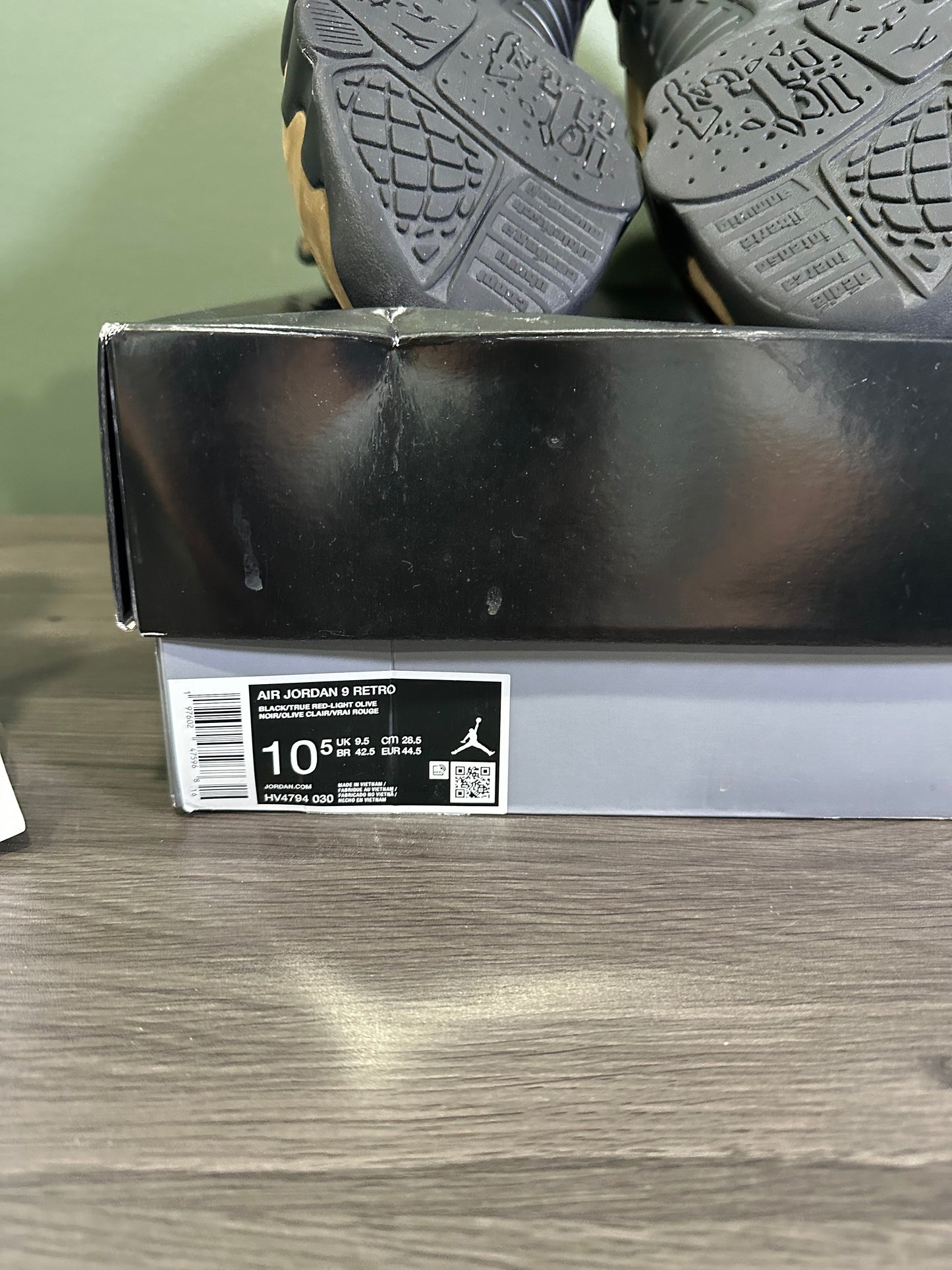 Jordan 9 Olive 2024