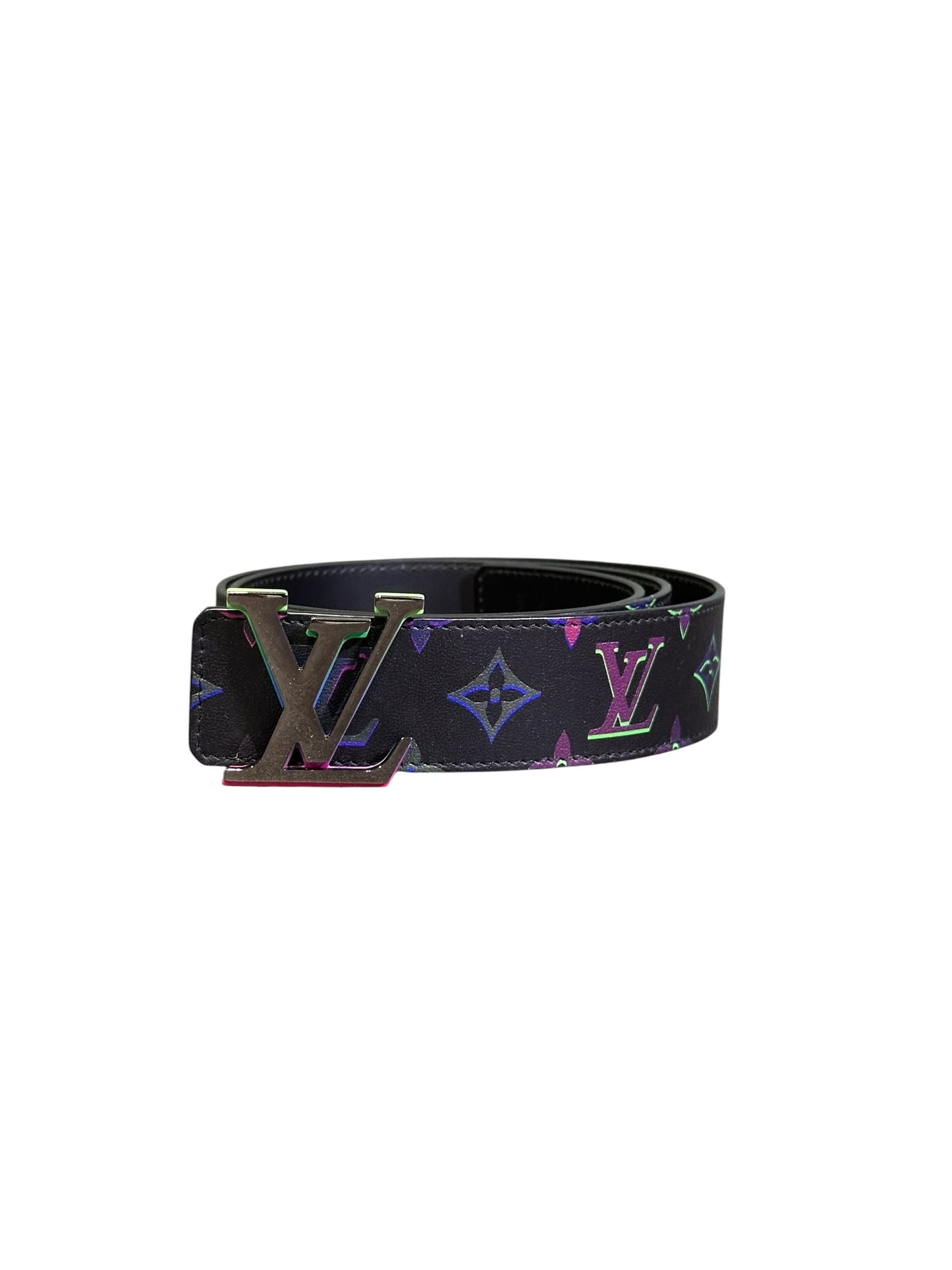 LOUIS VUITTON BELT LV LIGHT 40MM REVERSIBLE BLACK