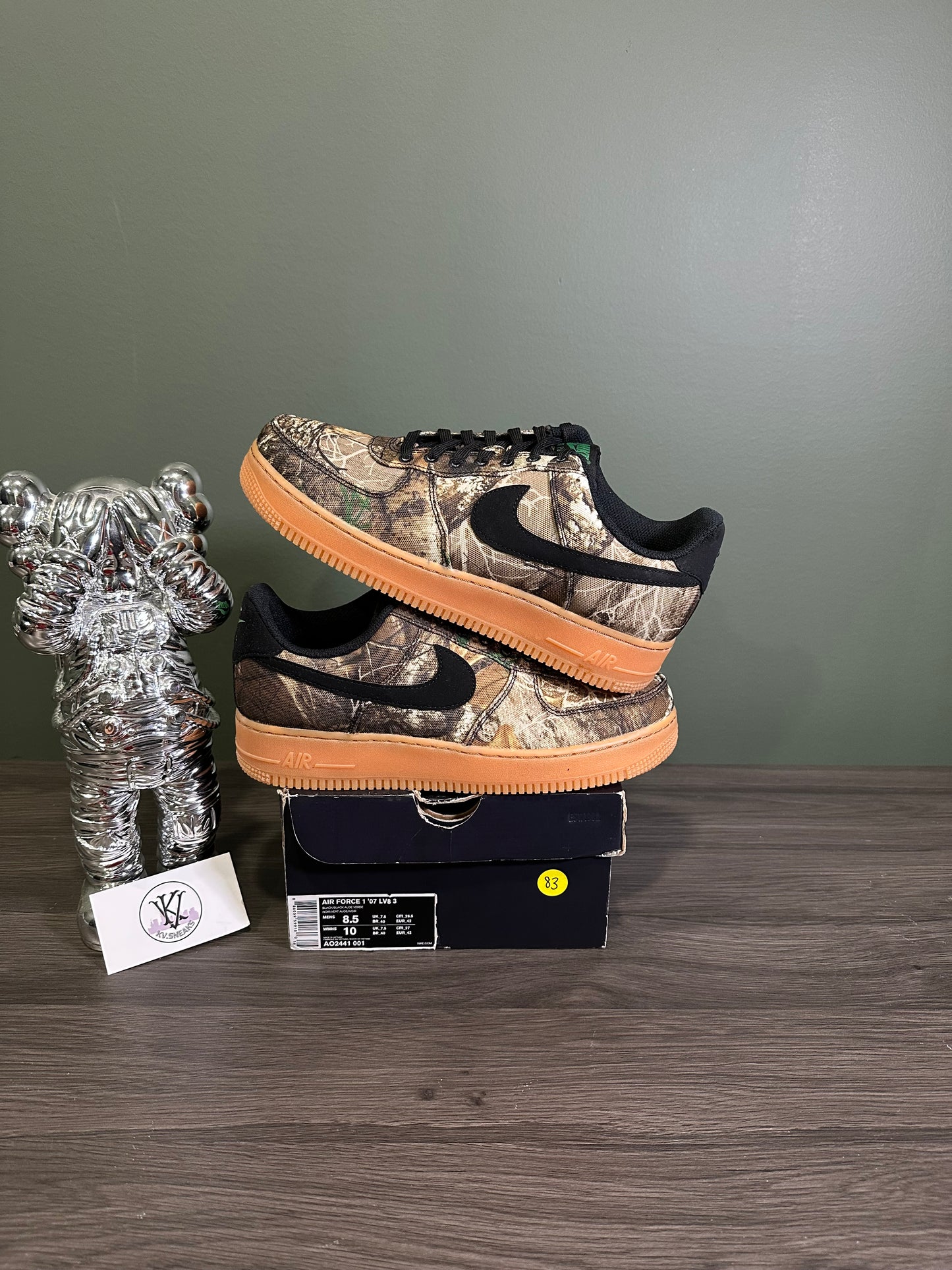 Air Force 1 Realtree Black