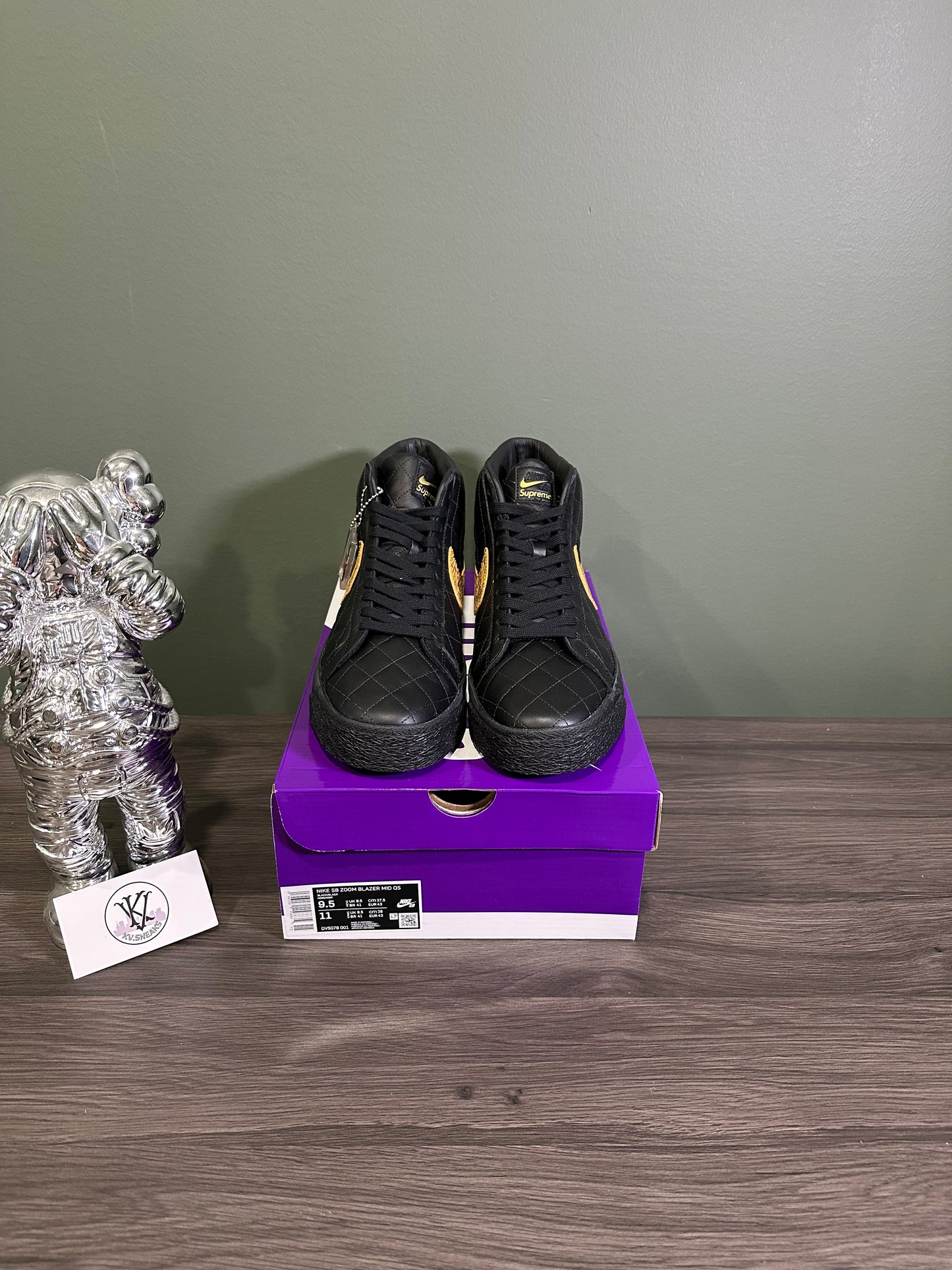 Nike Blazer Mid Supreme Black