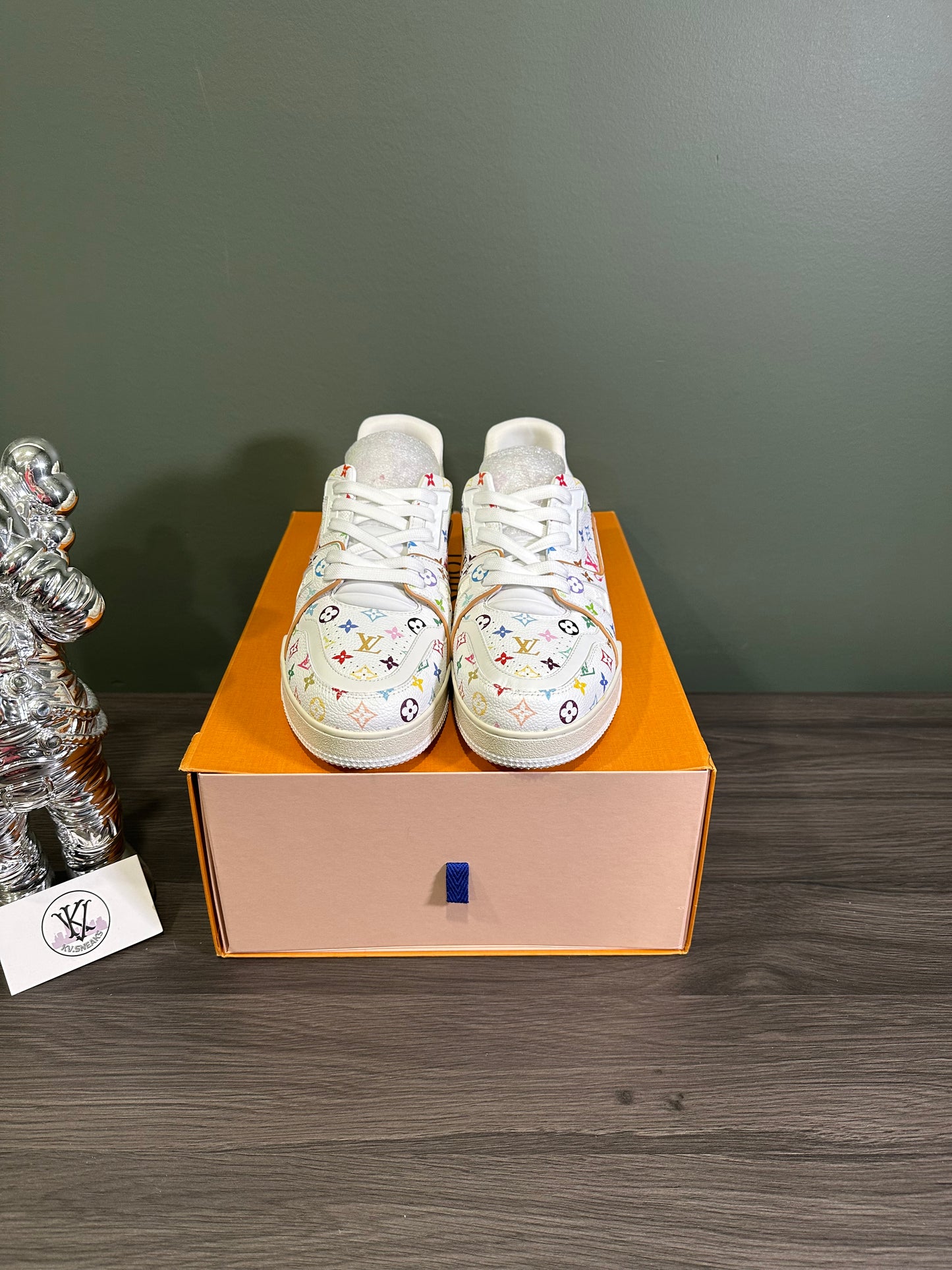 Louis Vuitton Trainer Takashi Murakami White