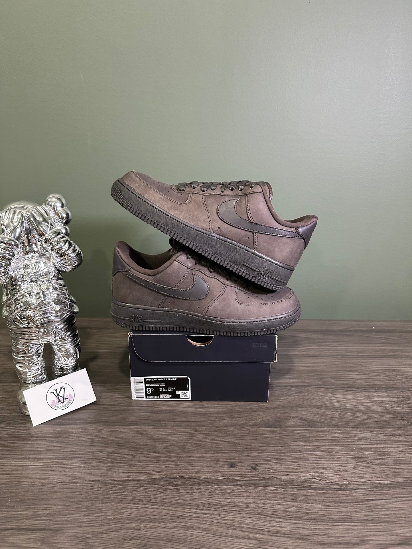 Air Force 1 PRM Velvet Brown