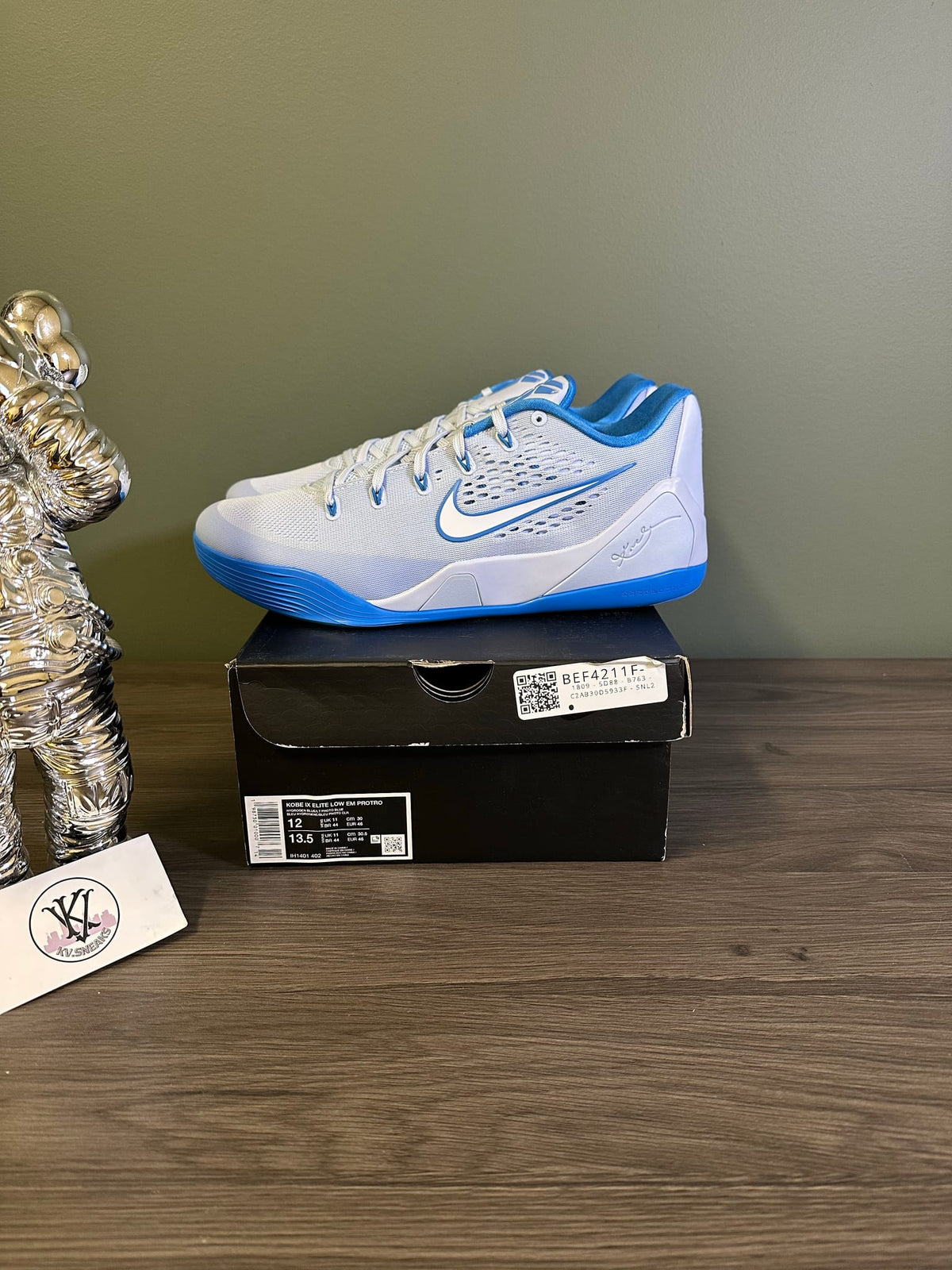 Nike Kobe 9 EM Low Protro TB Hydrogen Blue