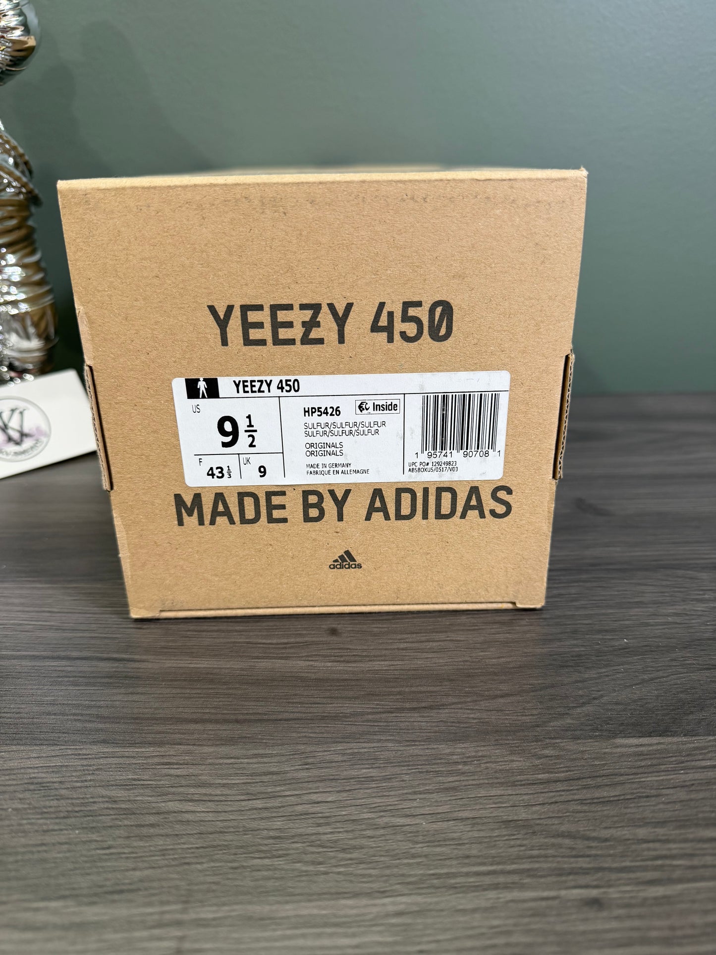 Yeezy 450 Sulfur