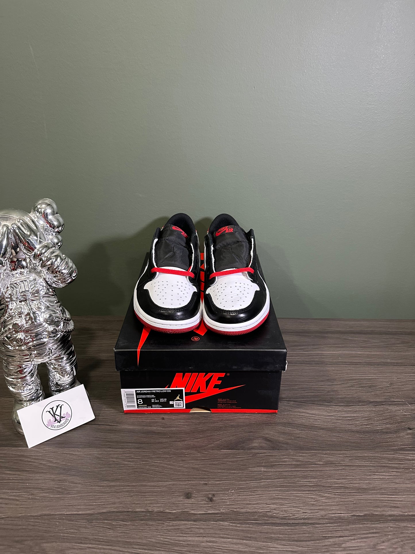 Jordan 1 Low Black Toe 2023