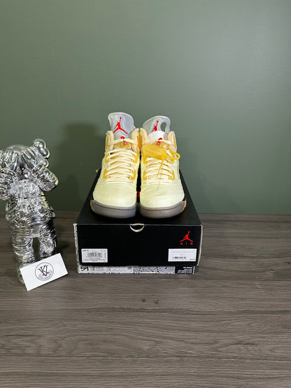 Jordan 5 Off-White Sail