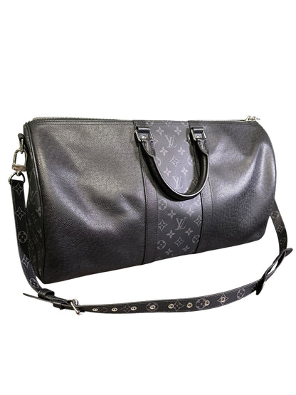 LOUIS VUITTON KEEPALL BANDOULIERE BAG MONOGRAM TAIGARAMA 50