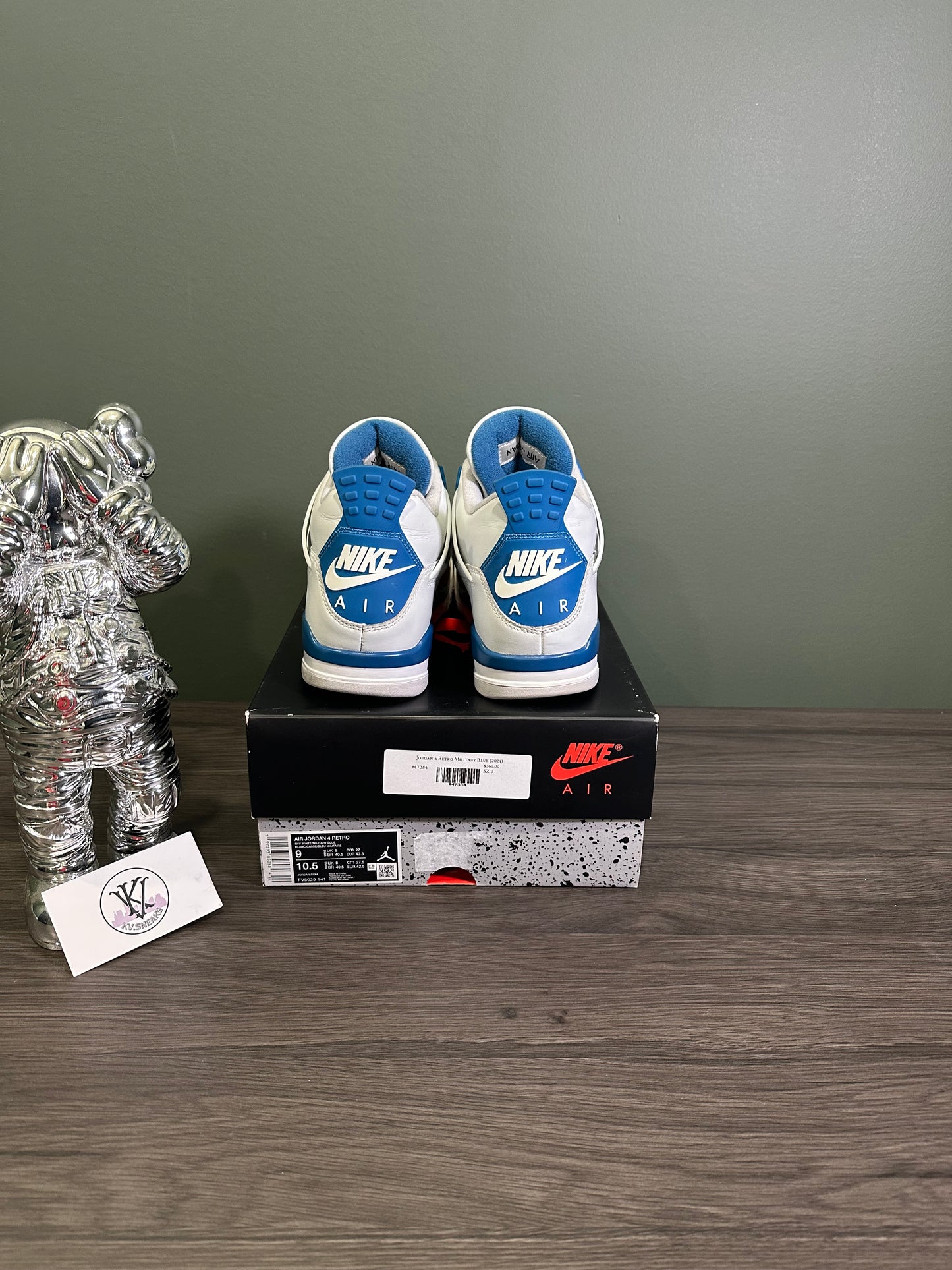 Jordan 4 Military Blue 2024
