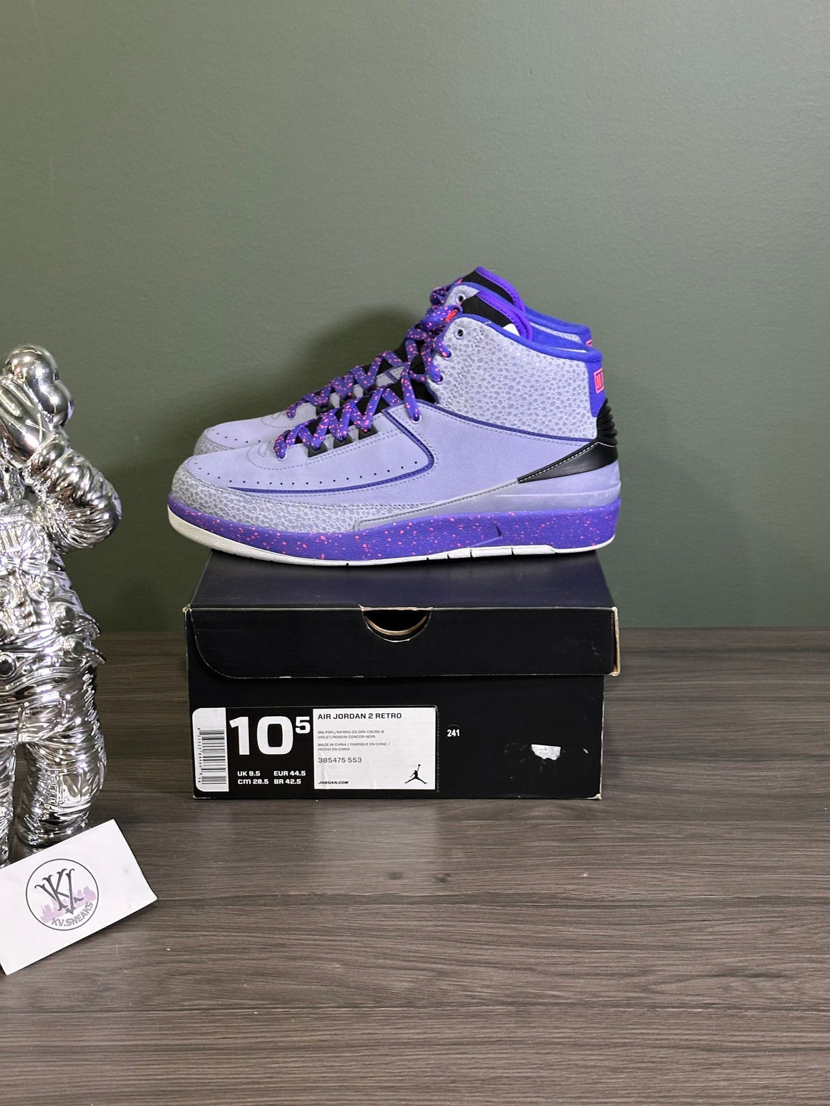 Jordan 2 Retro Iron Purple