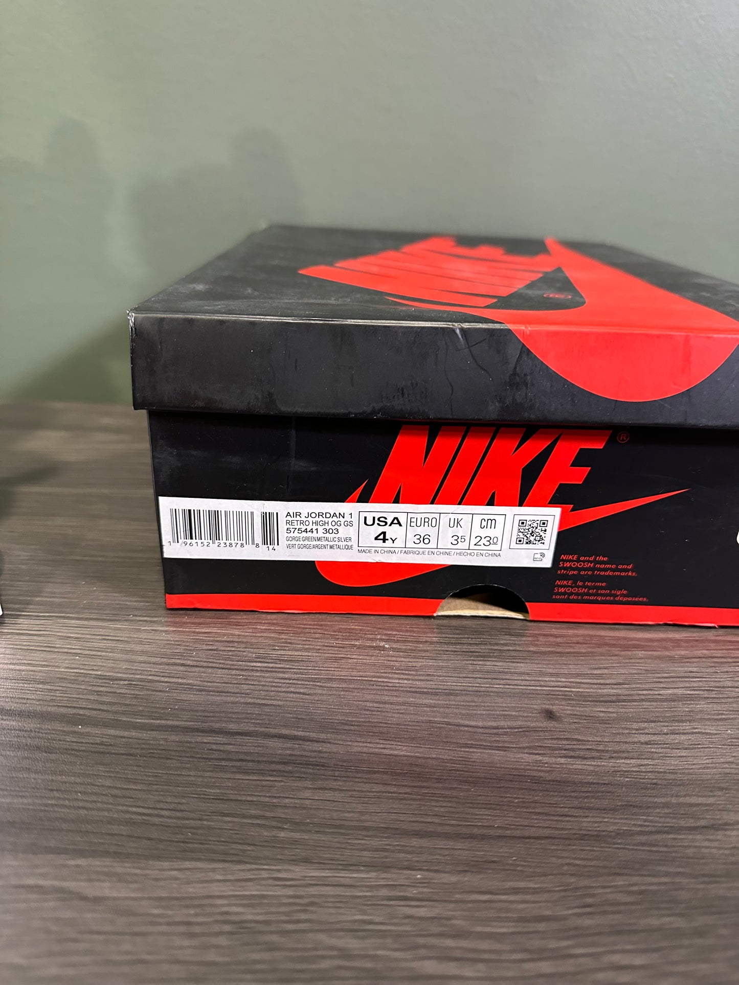 Jordan 1 High Gorge Green (GS)