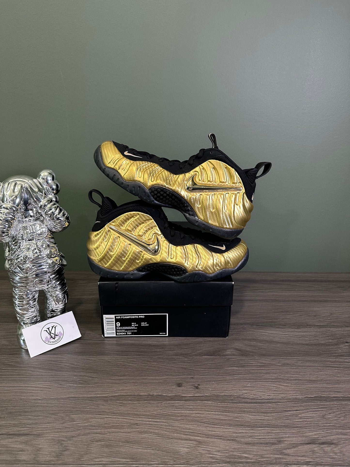 Air Foamposite Pro Metallic Gold