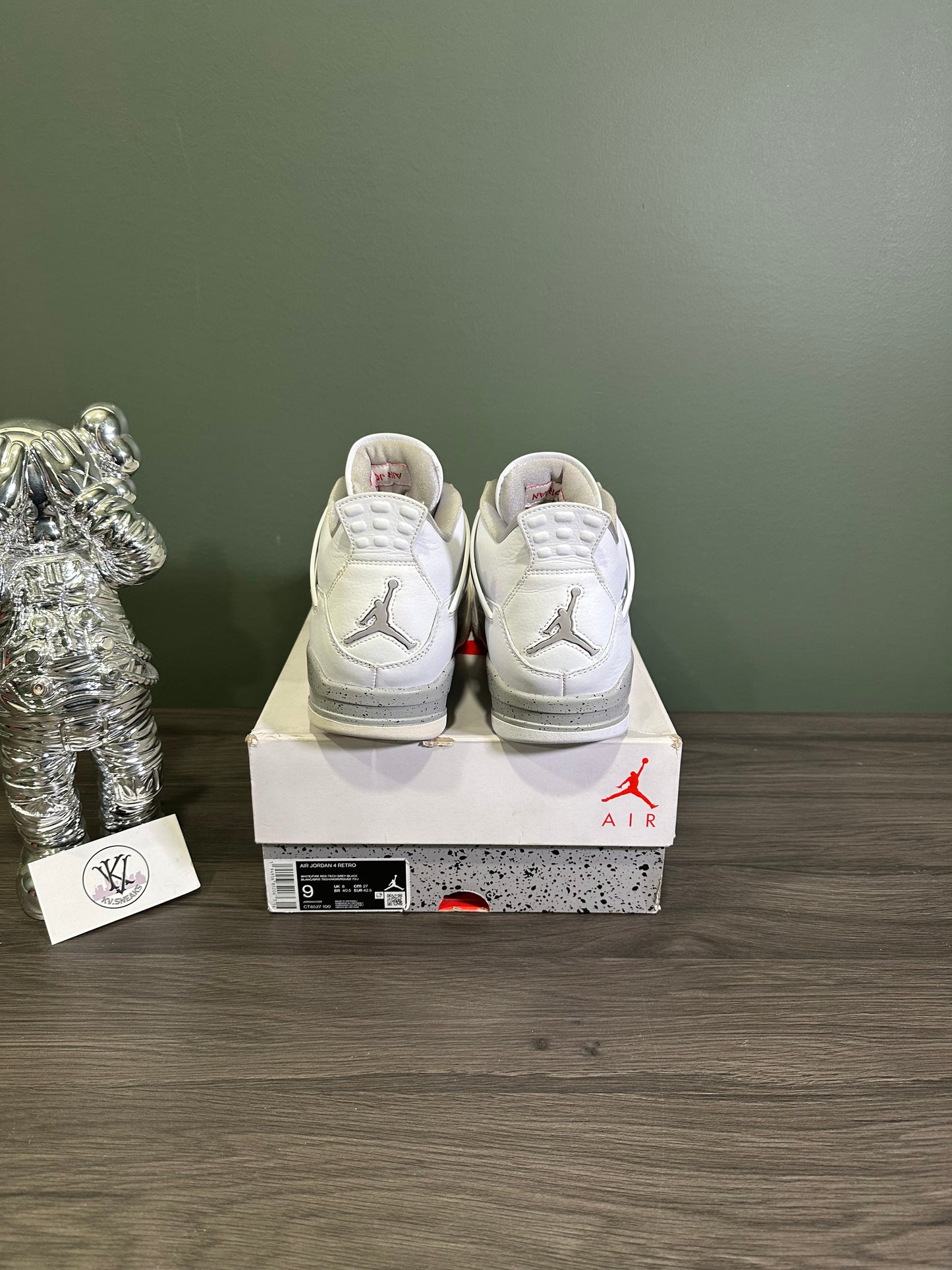 Jordan 4 White Oreo