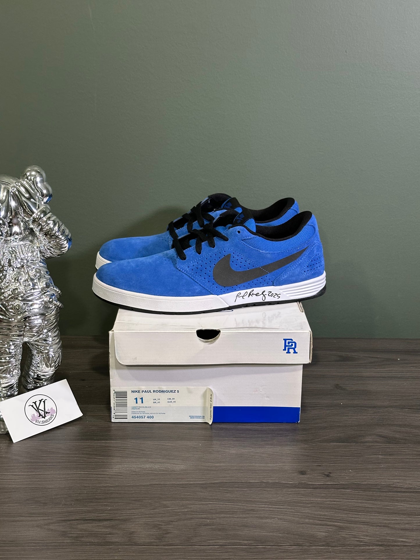 Paul Rodriquez 5 SB Varsity Royal (Signed Pair)