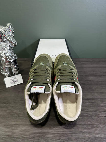 Gucci Screener Web-Stripe Green