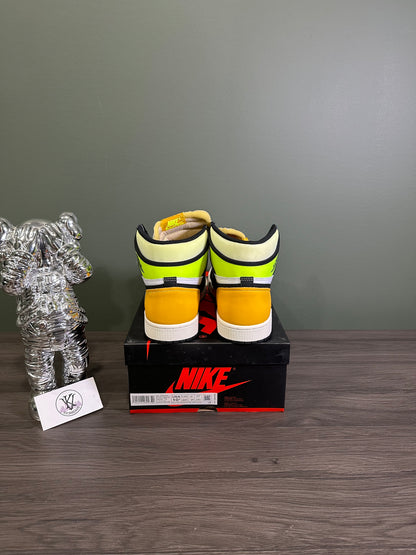 Jordan 1 High Black Volt Gold