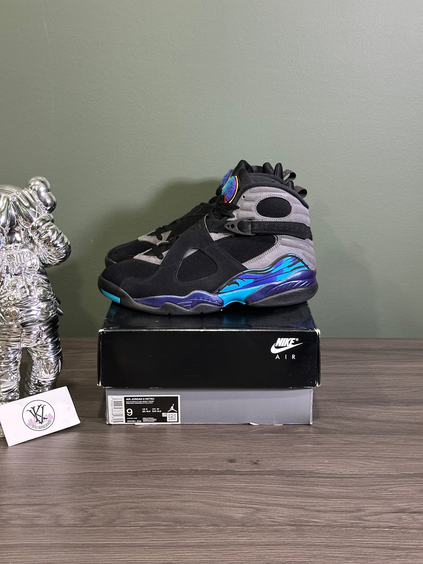 Jordan 8 Aqua 2025