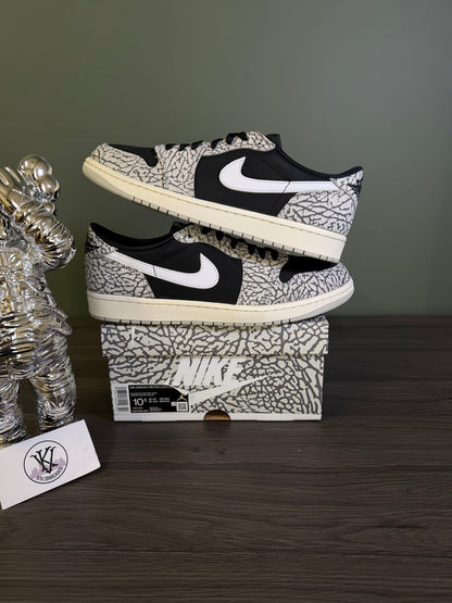 Jordan 1 Retro Low OG Black Cement