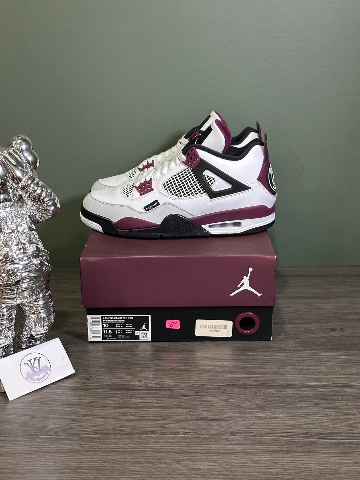 Jordan 4 Retro PSG Paris Saint-Germain