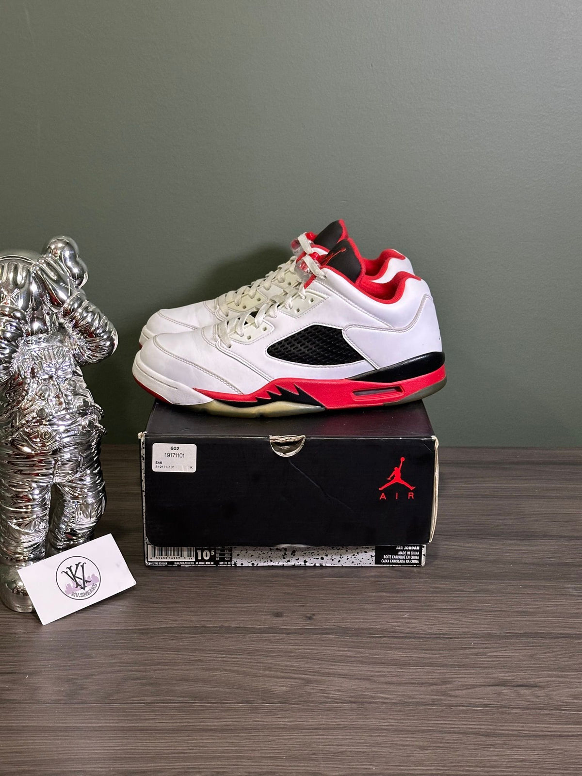Jordan 5 Retro Low Fire Red