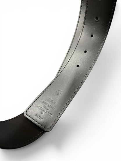 LOUIS VUITTON REVERSIBLE BELT BROWN BLACK 40MM