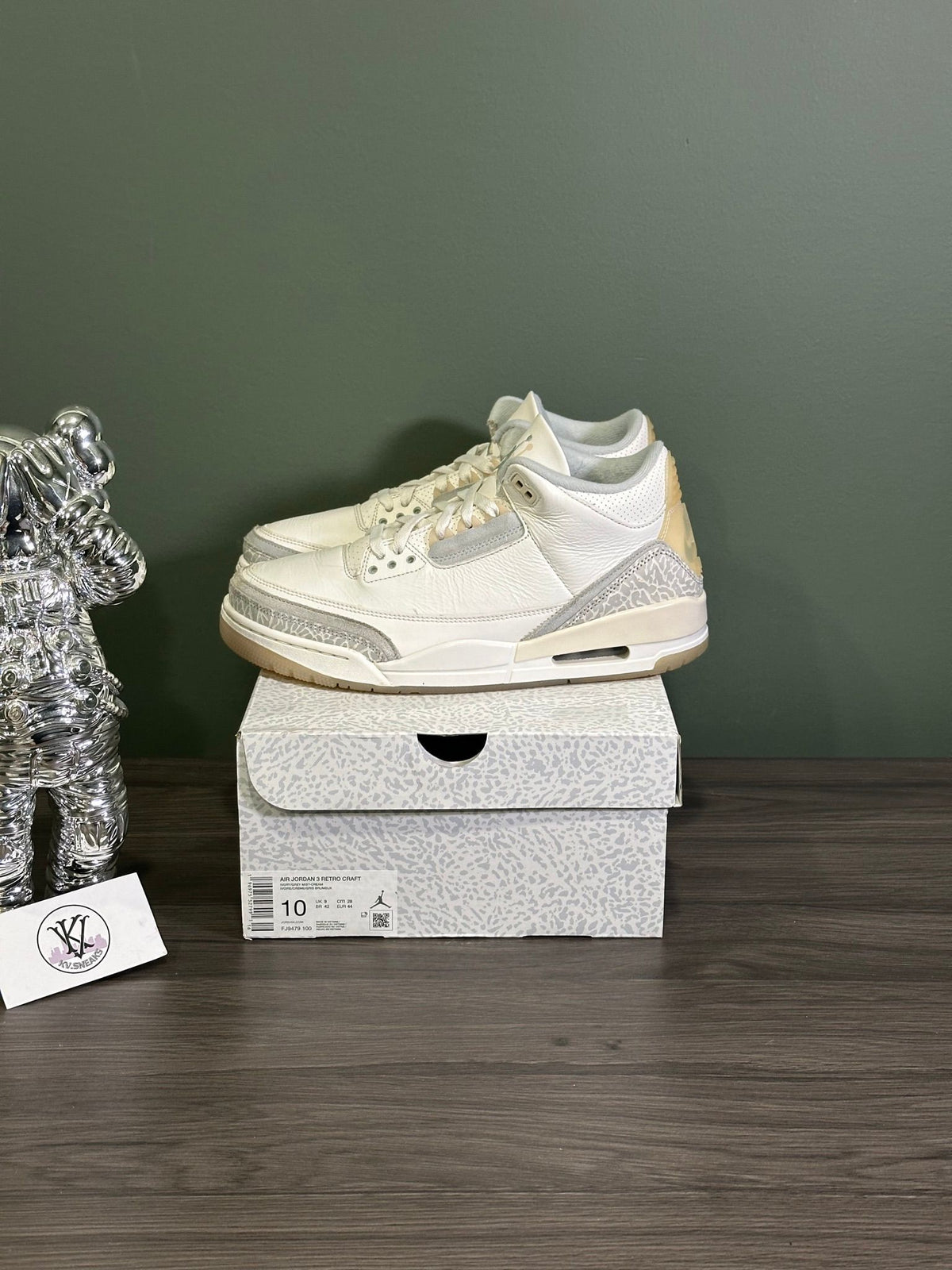 Jordan 3 Retro Craft Ivory