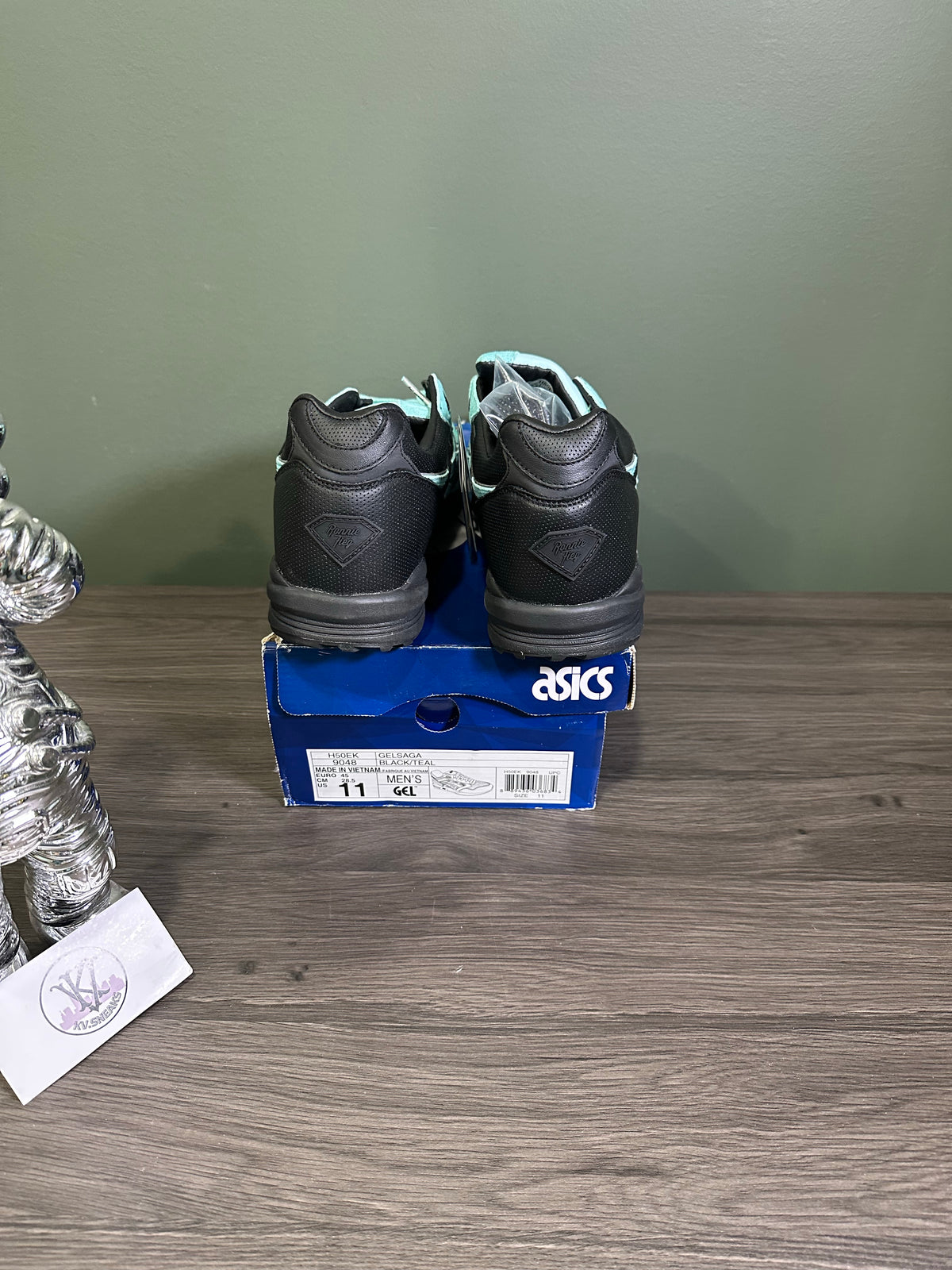 ASICS Gel-Saga Diamond Supply Co x Ronnie Fieg Aqua Blue Black