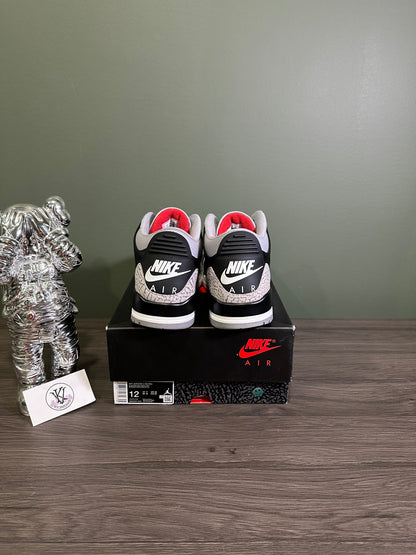 Jordan 3 Black Cement 2024