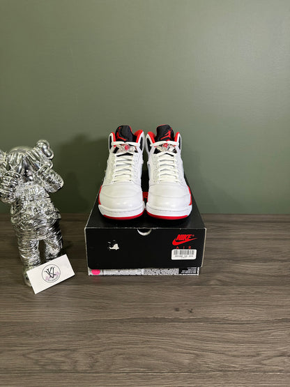 Jordan 5 Fire Red Black Tongue 2025