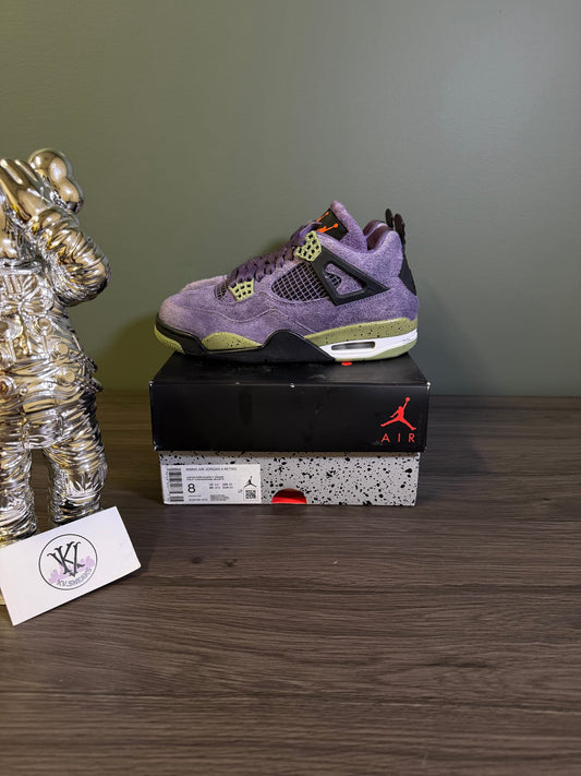 Jordan 4 Retro Canyon Purple (Women's)